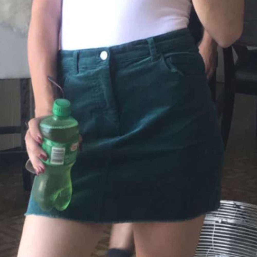 Forever 21 green small skirt